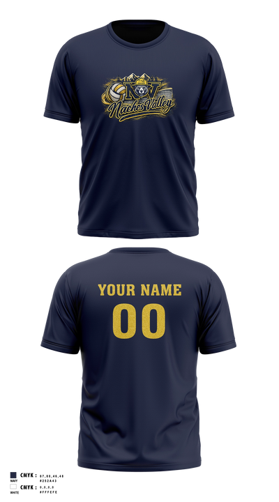 Naches Valley Ranger Basketball Short Sleeve Performance Shirt - 7