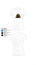 Outcast World 17983176 Women's Short Sleeve V-neck Shirt - 18