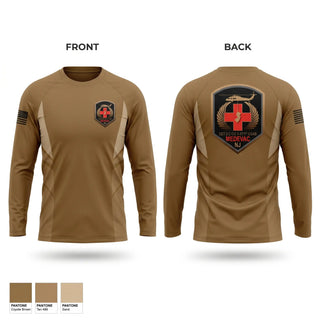 Long Sleeve Performance Shirt, 1-171 MEDEVAC Dustoff, National Guard, Teamtime, Team time, sublimation, custom sports apparel, team uniforms, spirit wear, spiritwear, sports uniforms, custom shirts, team store, custom team store, fundraiser sports, apparel fundraiser