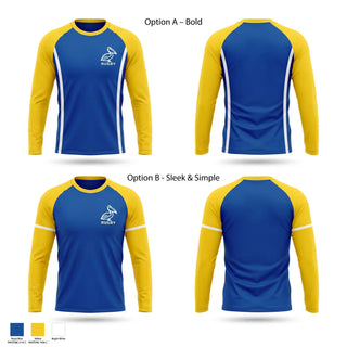 Long Sleeve Performance Shirt, St Pete Pelicans, Rugby, Teamtime, Team time, sublimation, custom sports apparel, team uniforms, spirit wear, spiritwear, sports uniforms, custom shirts, team store, custom team store, fundraiser sports, apparel fundraiser