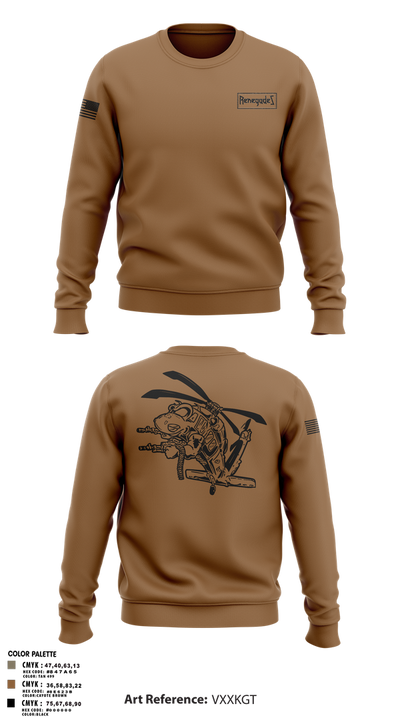 B Co. 2-147 87495418 Crew Neck Sweatshirt - 2