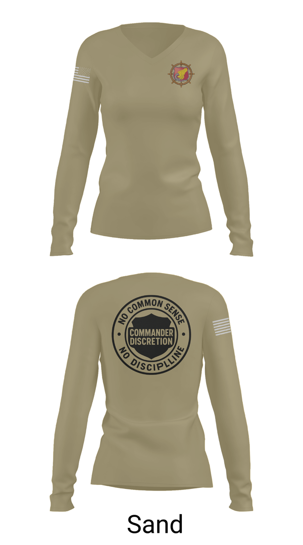 Womens Long Sleeve Vneck Shirt, 220th TC, , Teamtime, Team time, sublimation, custom sports apparel, team uniforms, spirit wear, spiritwear, sports uniforms, custom shirts, team store, custom team store, fundraiser sports, apparel fundraiser