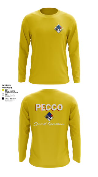 Long Sleeve Performance Shirt, PECCO, , Teamtime, Team time, sublimation, custom sports apparel, team uniforms, spirit wear, spiritwear, sports uniforms, custom shirts, team store, custom team store, fundraiser sports, apparel fundraiser