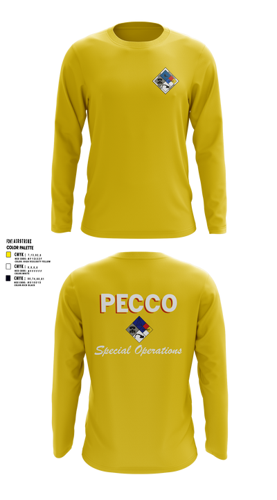 PECCO 69010364 Long Sleeve Performance Shirt 5
