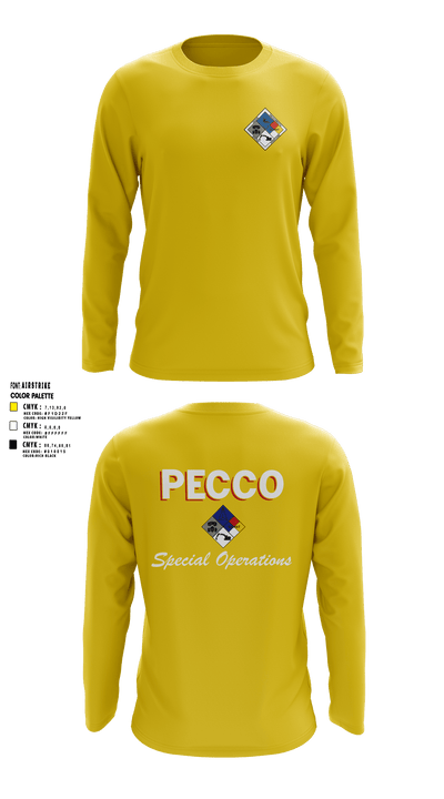 PECCO 69010364 Long Sleeve Performance Shirt 5