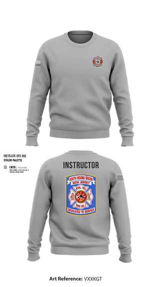 Crew Neck Sweatshirt, South bound brook training division, , Teamtime, Team time, sublimation, custom sports apparel, team uniforms, spirit wear, spiritwear, sports uniforms, custom shirts, team store, custom team store, fundraiser sports, apparel fundraiser