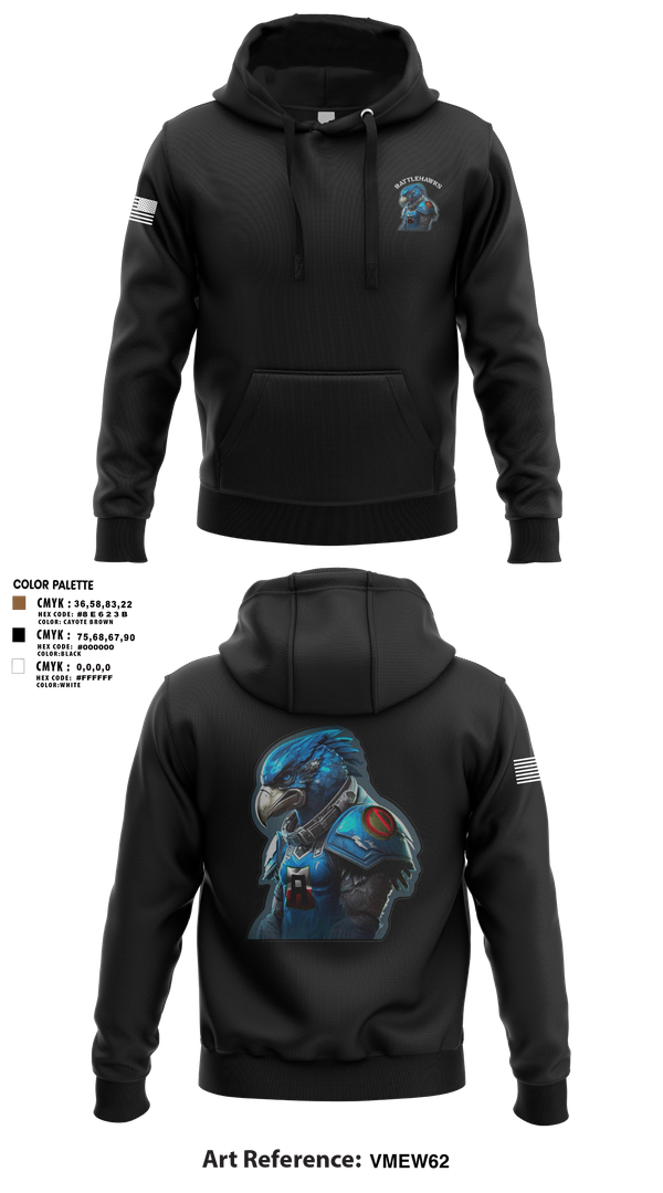 Hoodie, Battlehawks, , Teamtime, Team time, sublimation, custom sports apparel, team uniforms, spirit wear, spiritwear, sports uniforms, custom shirts, team store, custom team store, fundraiser sports, apparel fundraiser