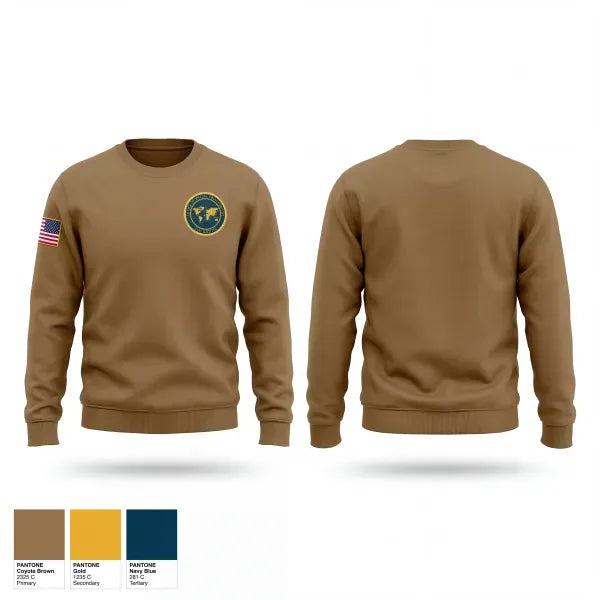 Crew Neck Sweatshirt, OSTC Det. Norfolk, Navy, Teamtime, Team time, sublimation, custom sports apparel, team uniforms, spirit wear, spiritwear, sports uniforms, custom shirts, team store, custom team store, fundraiser sports, apparel fundraiser