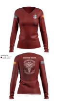 120TH MCAS 53428597 Women's Long Sleeve V-neck Shirt - 112