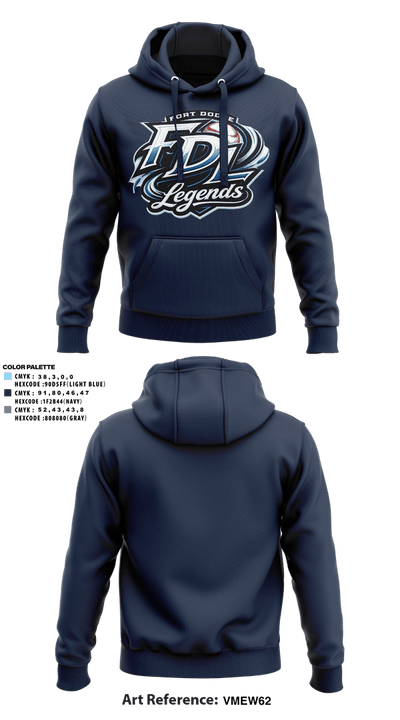 Fort Dodge Legends 73509393 Hoodie - 6