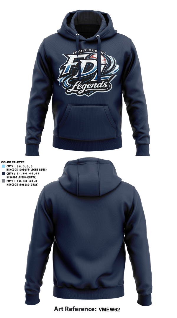 Hoodie, Fort Dodge Legends, Baseball, Teamtime, Team time, sublimation, custom sports apparel, team uniforms, spirit wear, spiritwear, sports uniforms, custom shirts, team store, custom team store, fundraiser sports, apparel fundraiser