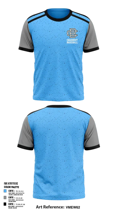 Crashout Baseball 89239414 Short Sleeve Performance Shirt - 1