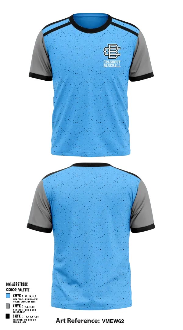 Short Sleeve Performance Shirt, Crashout Baseball, Baseball, Teamtime, Team time, sublimation, custom sports apparel, team uniforms, spirit wear, spiritwear, sports uniforms, custom shirts, team store, custom team store, fundraiser sports, apparel fundraiser