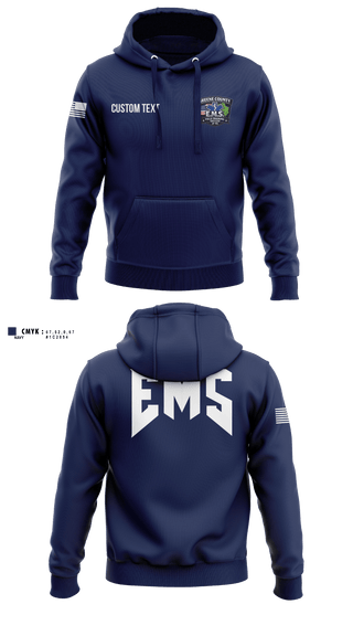 Hoodie, Greene County EMS, EMS/EMT, Teamtime, Team time, sublimation, custom sports apparel, team uniforms, spirit wear, spiritwear, sports uniforms, custom shirts, team store, custom team store, fundraiser sports, apparel fundraiser