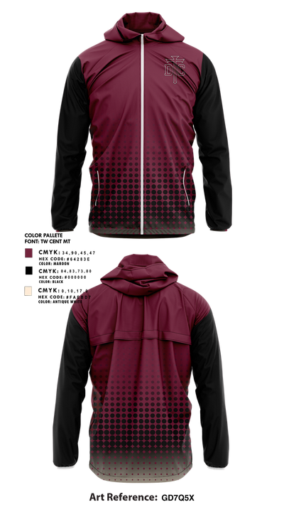 Dowling Catholic 29868559 Windbreaker - 1