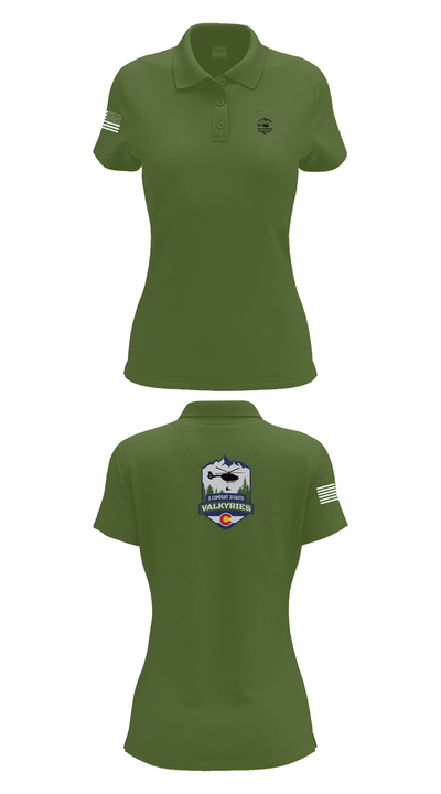 D Co 3-140th AVN 89038545 Women's Short Sleeve Performance Polo  - 52