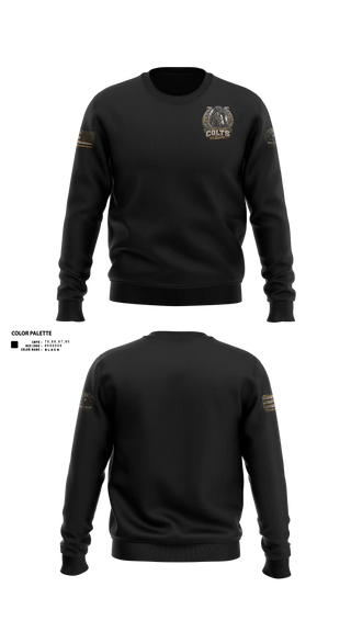 Crew Neck Sweatshirt, Madigan pharmacy colts, Army, Teamtime, Team time, sublimation, custom sports apparel, team uniforms, spirit wear, spiritwear, sports uniforms, custom shirts, team store, custom team store, fundraiser sports, apparel fundraiser