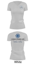 Conditioned Air Solutions 15163093 Women's Short Sleeve V-neck Shirt - 19