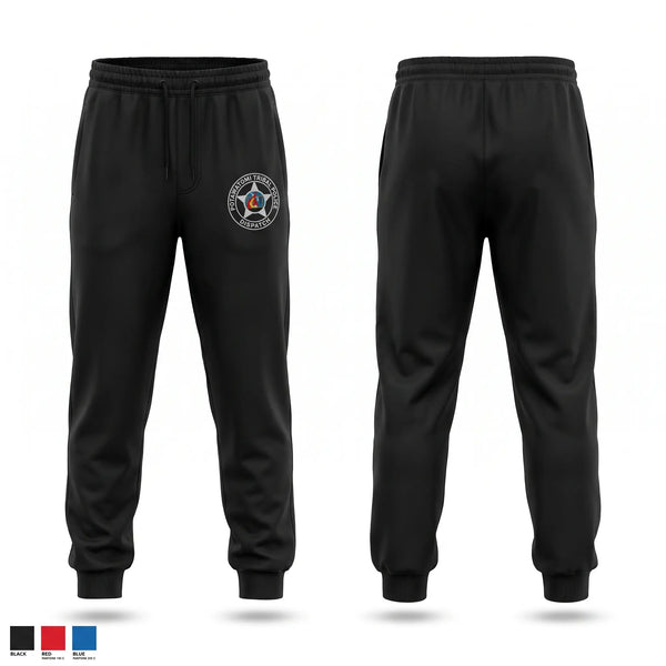 Sweatpants, Dispatch, Police, Teamtime, Team time, sublimation, custom sports apparel, team uniforms, spirit wear, spiritwear, sports uniforms, custom shirts, team store, custom team store, fundraiser sports, apparel fundraiser