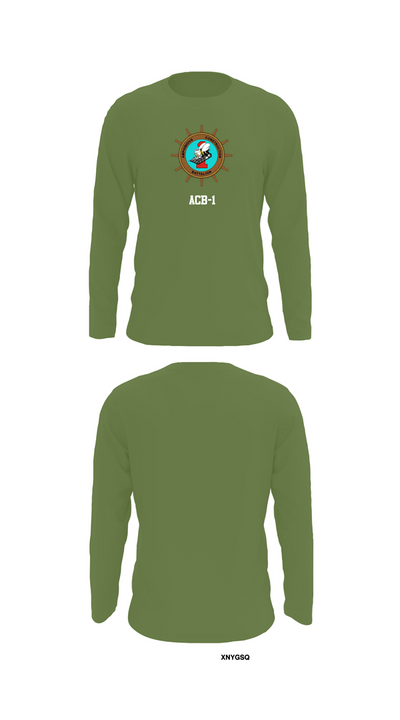 ACB-1 33490602 Long Sleeve Performance Shirt 50