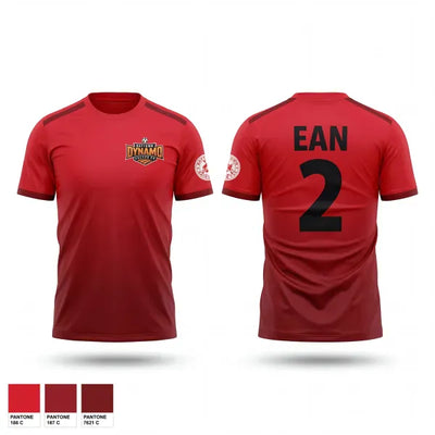 Baytown Dynamo Soccer FC 70783403 Old School Cotton Feel Shirt - 1