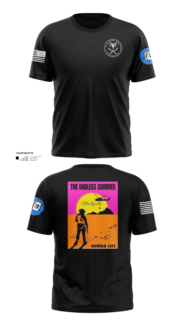 Old School Cotton Feel Shirt, A co 2-4GSAB, Army, Teamtime, Team time, sublimation, custom sports apparel, team uniforms, spirit wear, spiritwear, sports uniforms, custom shirts, team store, custom team store, fundraiser sports, apparel fundraiser