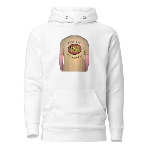 Unisex Hoodie - 1 - White