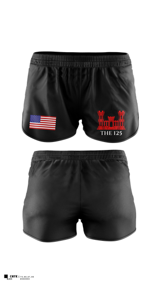 Ranger Panties, 125 ENGINEER COMPANY, National Guard, Teamtime, Team time, sublimation, custom sports apparel, team uniforms, spirit wear, spiritwear, sports uniforms, custom shirts, team store, custom team store, fundraiser sports, apparel fundraiser