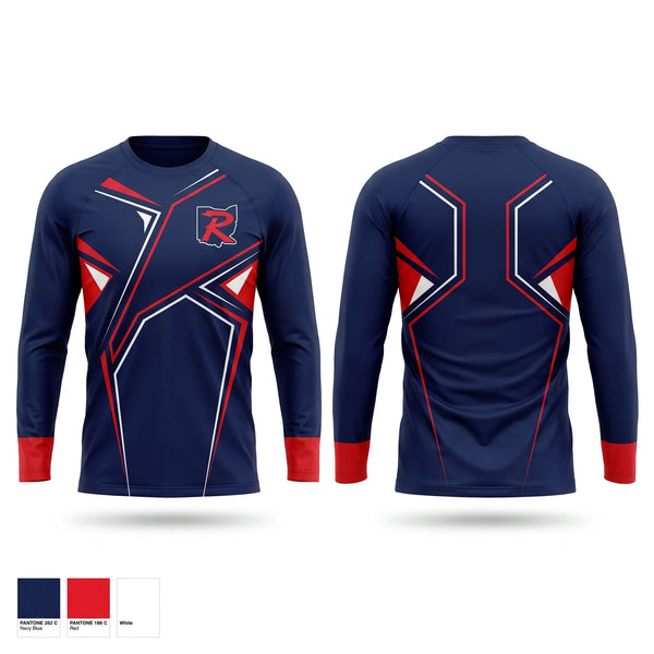 Long Sleeve Performance Shirt, Ohio Renegades, Baseball, Teamtime, Team time, sublimation, custom sports apparel, team uniforms, spirit wear, spiritwear, sports uniforms, custom shirts, team store, custom team store, fundraiser sports, apparel fundraiser
