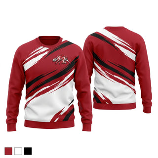 Crew Neck Sweatshirt, Zebras, , Teamtime, Team time, sublimation, custom sports apparel, team uniforms, spirit wear, spiritwear, sports uniforms, custom shirts, team store, custom team store, fundraiser sports, apparel fundraiser