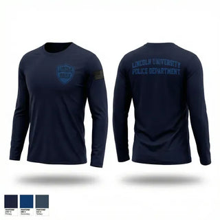 Long Sleeve Performance Shirt, Lincoln University Police Department, Police, Teamtime, Team time, sublimation, custom sports apparel, team uniforms, spirit wear, spiritwear, sports uniforms, custom shirts, team store, custom team store, fundraiser sports, apparel fundraiser