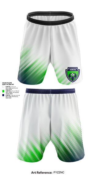 Athletic Shorts With Pockets, North Fc, Women's Soccer, Teamtime, Team time, sublimation, custom sports apparel, team uniforms, spirit wear, spiritwear, sports uniforms, custom shirts, team store, custom team store, fundraiser sports, apparel fundraiser