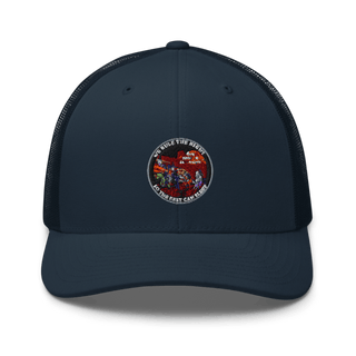 4th Division Late-Watch 28165234 Retro Trucker Hat | Yupoong 6606