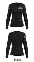 Military Corrections 78404949 Women's Long Sleeve V-neck Shirt - 23