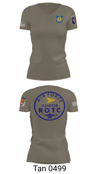 61st Eagle Squadron 97099286 Women's Short Sleeve V-neck Shirt - 68