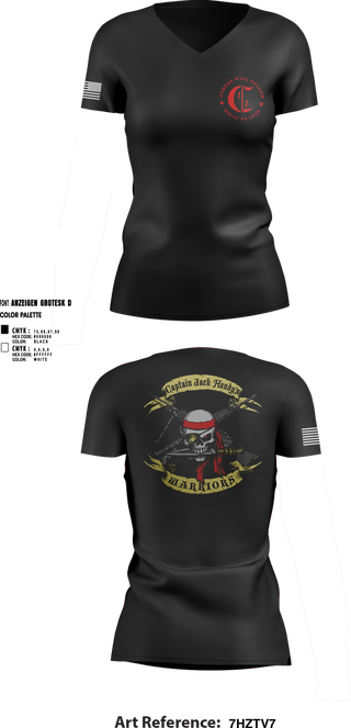 Womens Short Sleeve Vneck Shirt, 1st Battalion 2nd Marines Charlie Company, , Teamtime, Team time, sublimation, custom sports apparel, team uniforms, spirit wear, spiritwear, sports uniforms, custom shirts, team store, custom team store, fundraiser sports, apparel fundraiser