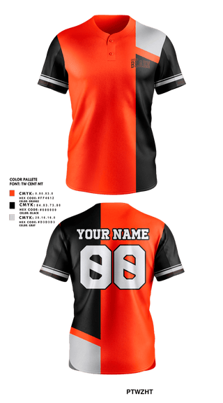 Full Button Softball Jersey, Oregon Blaze, Softball, Teamtime, Team time, sublimation, custom sports apparel, team uniforms, spirit wear, spiritwear, sports uniforms, custom shirts, team store, custom team store, fundraiser sports, apparel fundraiser