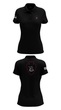 B CO 1-114TH AVN S&S 16112199 Women's Short Sleeve Performance Polo  - 35