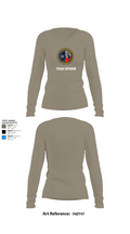 Texas Division 29729645 Women's Long Sleeve V-neck Shirt - 59
