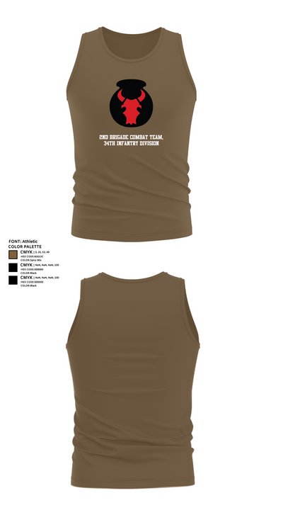 2nd Brigade Combat Team, 34th Infantry Division 70641214 Tank Top - 18