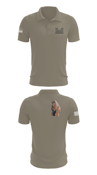 Short Sleeve Performance Polo, 309th CEC-I, , Teamtime, Team time, sublimation, custom sports apparel, team uniforms, spirit wear, spiritwear, sports uniforms, custom shirts, team store, custom team store, fundraiser sports, apparel fundraiser