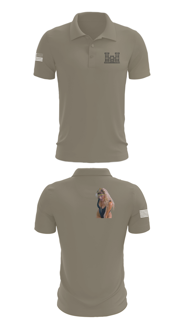 Short Sleeve Performance Polo, 309th CEC-I, , Teamtime, Team time, sublimation, custom sports apparel, team uniforms, spirit wear, spiritwear, sports uniforms, custom shirts, team store, custom team store, fundraiser sports, apparel fundraiser