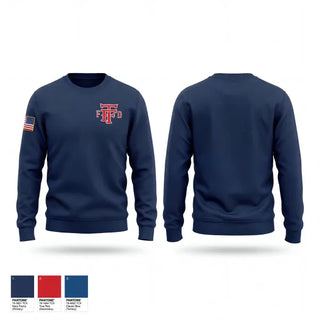 Crew Neck Sweatshirt, Fayette Township Fire Department, Fire Department, Teamtime, Team time, sublimation, custom sports apparel, team uniforms, spirit wear, spiritwear, sports uniforms, custom shirts, team store, custom team store, fundraiser sports, apparel fundraiser