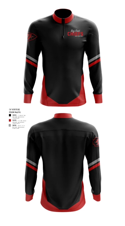 Big Foot Chiefs 52299440 Quarter Zip Jacket - 5