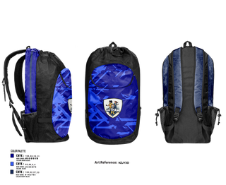 Gear Bag, GOTHAM FC, Women's Soccer, Teamtime, Team time, sublimation, custom sports apparel, team uniforms, spirit wear, spiritwear, sports uniforms, custom shirts, team store, custom team store, fundraiser sports, apparel fundraiser