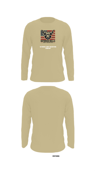 Long Sleeve Performance Shirt, Baybrook Army Recruiting Company, , Teamtime, Team time, sublimation, custom sports apparel, team uniforms, spirit wear, spiritwear, sports uniforms, custom shirts, team store, custom team store, fundraiser sports, apparel fundraiser
