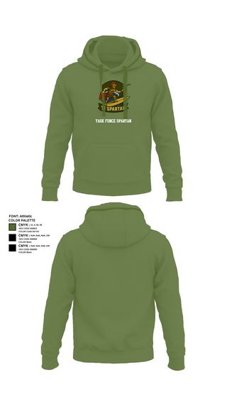 Hoodie, Task Force Spartan, , Teamtime, Team time, sublimation, custom sports apparel, team uniforms, spirit wear, spiritwear, sports uniforms, custom shirts, team store, custom team store, fundraiser sports, apparel fundraiser