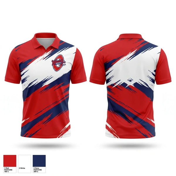 Short Sleeve Performance Polo, Okeeheelee Warriors, Baseball, Teamtime, Team time, sublimation, custom sports apparel, team uniforms, spirit wear, spiritwear, sports uniforms, custom shirts, team store, custom team store, fundraiser sports, apparel fundraiser