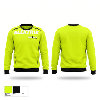 Crew Neck Sweatshirt, ELEKTRIK ELITE TRACK CLUB, Track & Field, Teamtime, Team time, sublimation, custom sports apparel, team uniforms, spirit wear, spiritwear, sports uniforms, custom shirts, team store, custom team store, fundraiser sports, apparel fundraiser