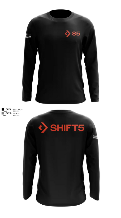 Shift5 Long Sleeve Performance Shirt - 5